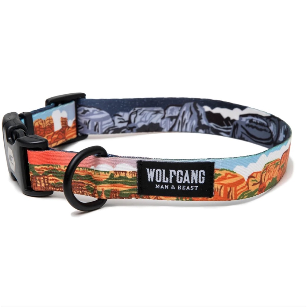 WOLFGANG PARKLANDS DOG COLLAR NWT